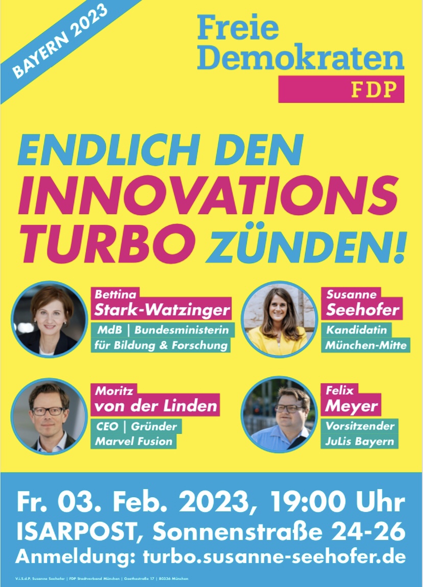Innovationsturbo Veranstaltung FDP