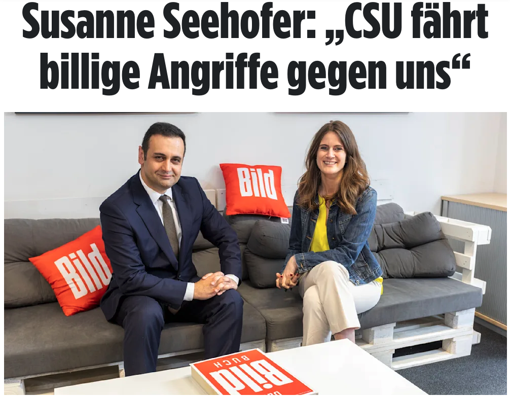 Susanne Seehofer Bild Zeitung